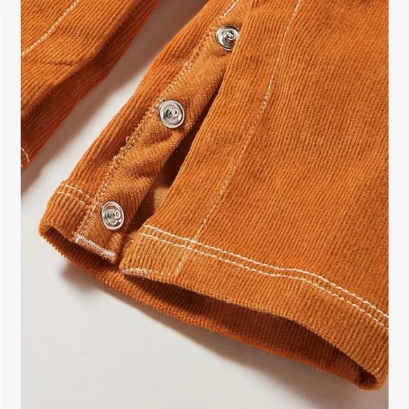 Hatley Orange Kids Overalls - Picture 7 of 9